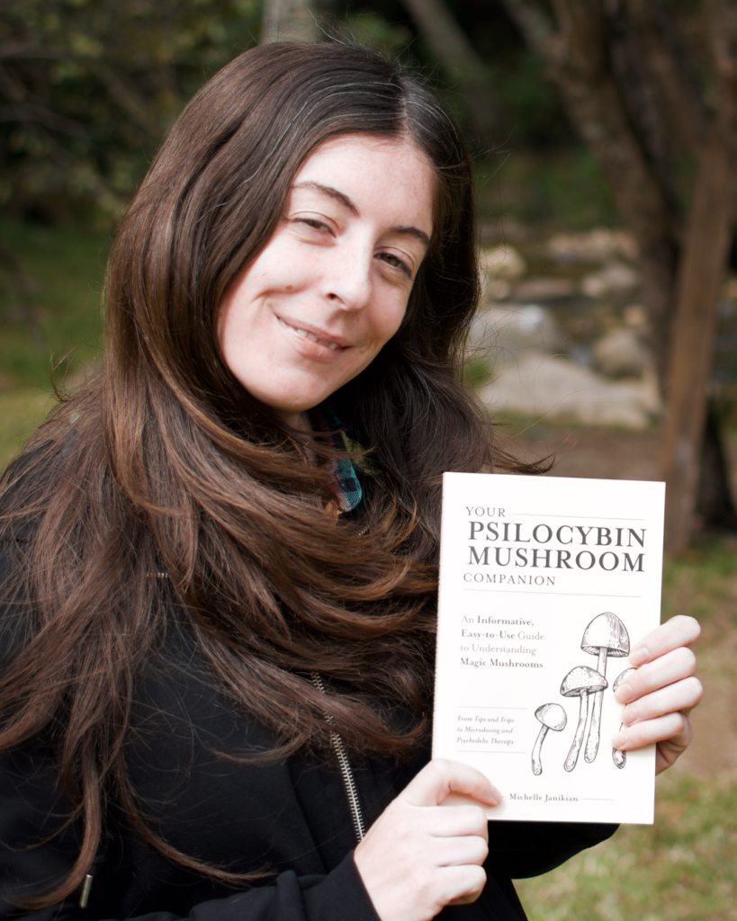 Michelle Janikian and her book The Psilocybin Mushroom Companion Guide